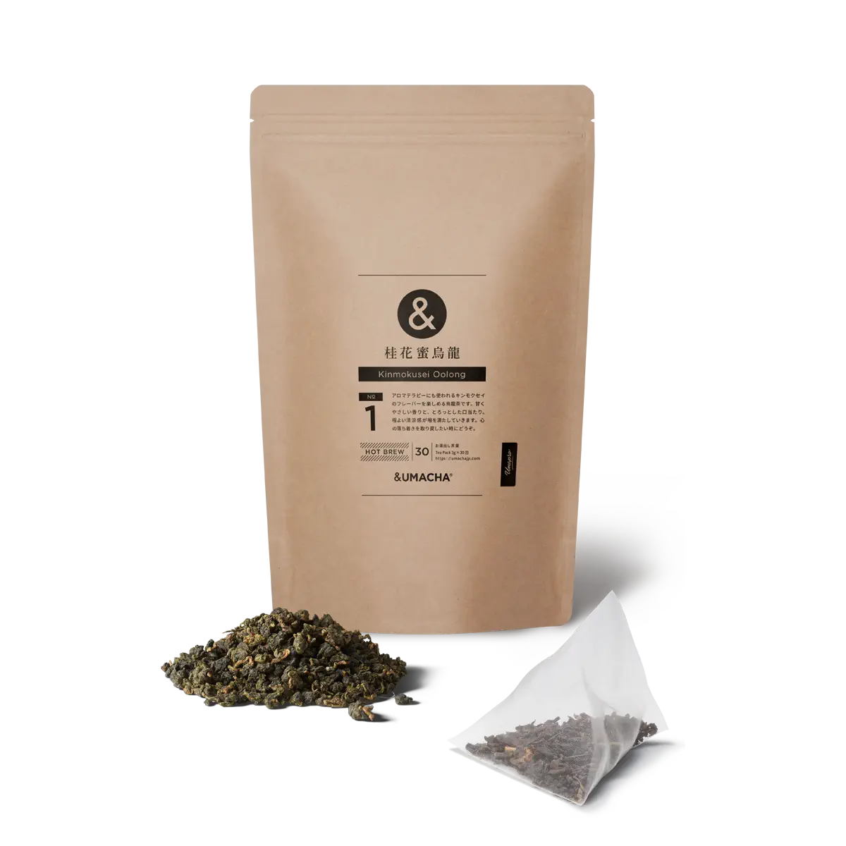 【 HOT BREW 】No.1桂花蜜烏龍(キンモクセイウーロン)30包入り